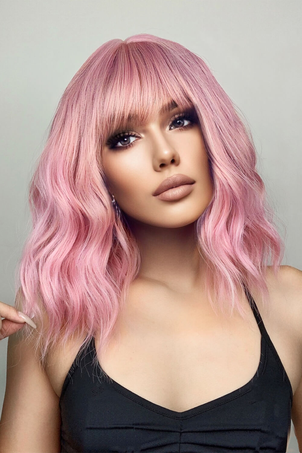 Chic Bobo Wave Synthetic Wigs 12''