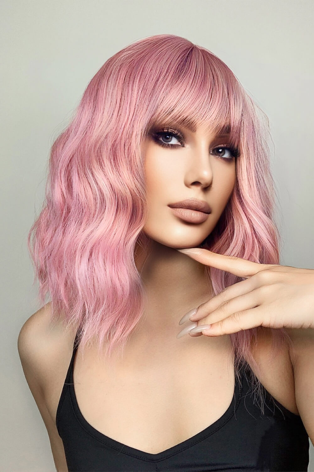 Chic Bobo Wave Synthetic Wigs 12''